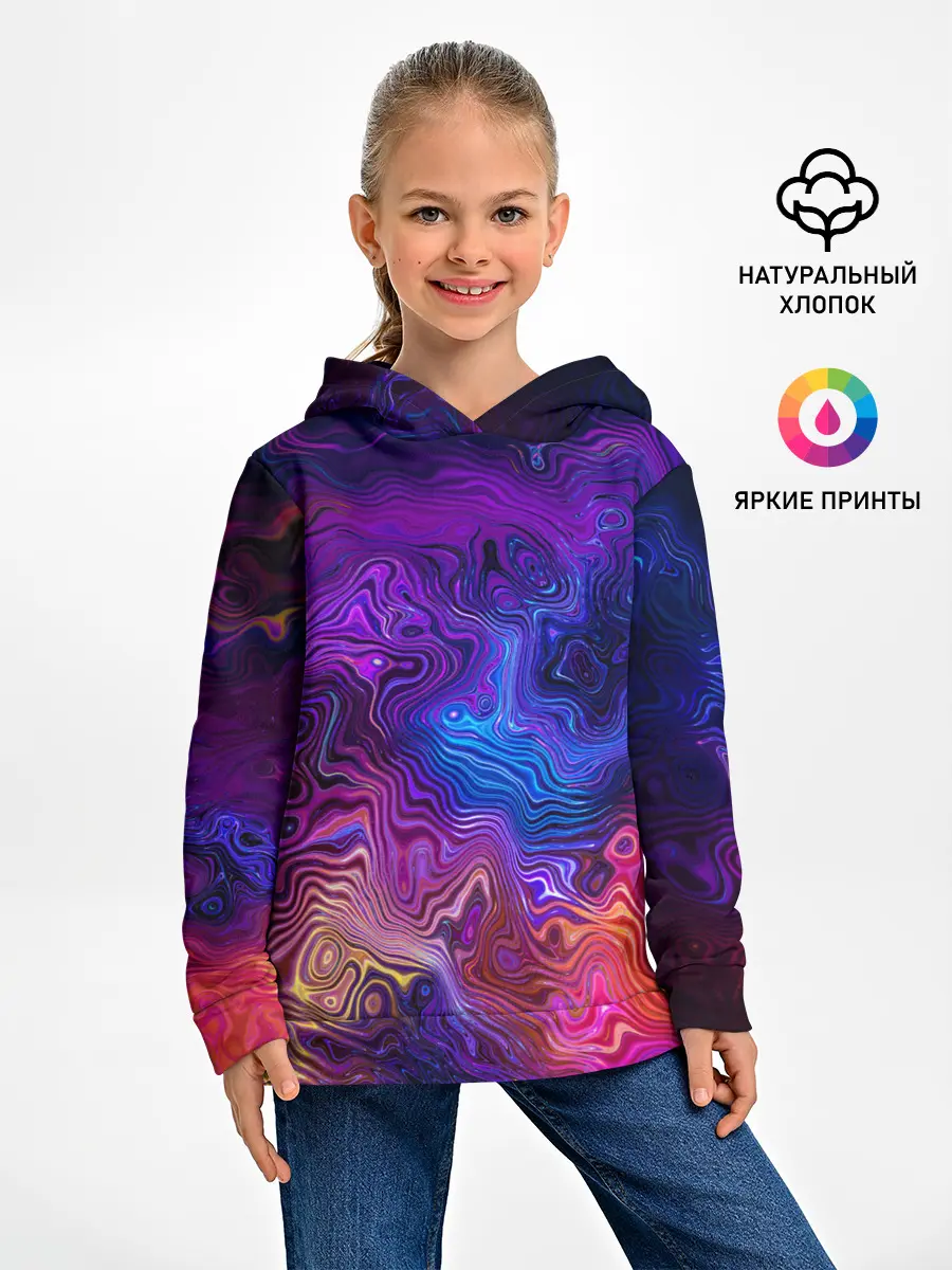 Детское худи / НЕОНОВЫЕ РАЗВОДЫ