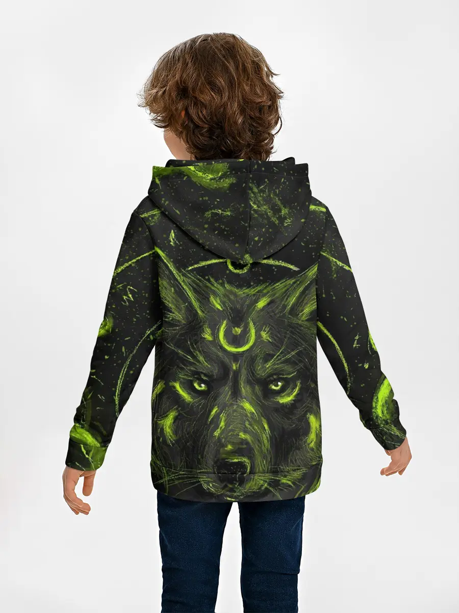 Детское худи / Эзотерический Волк