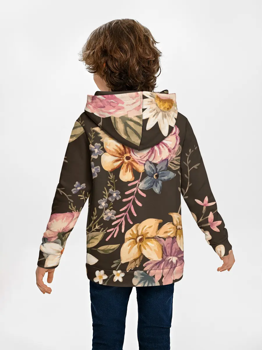 Детское худи / цветы