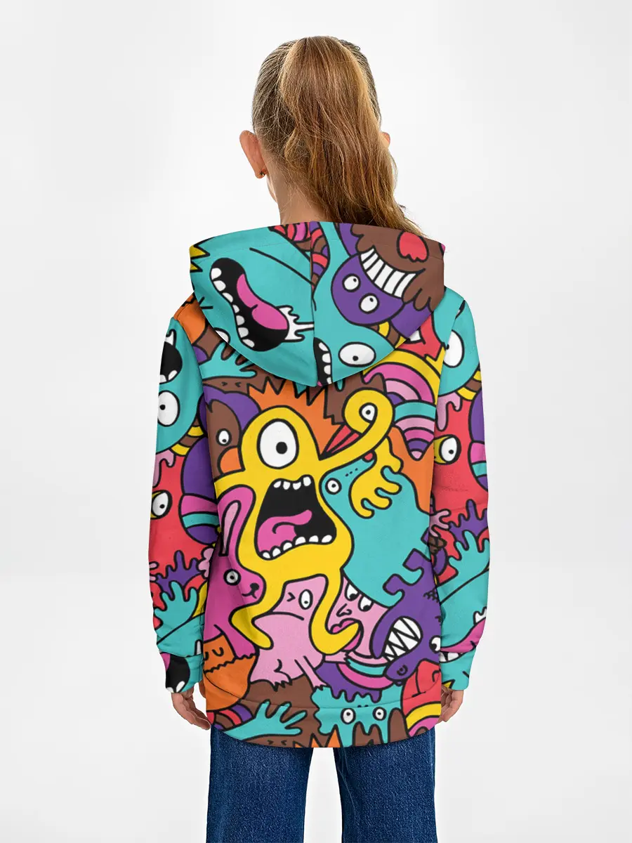 Детское худи / crazy abstraction