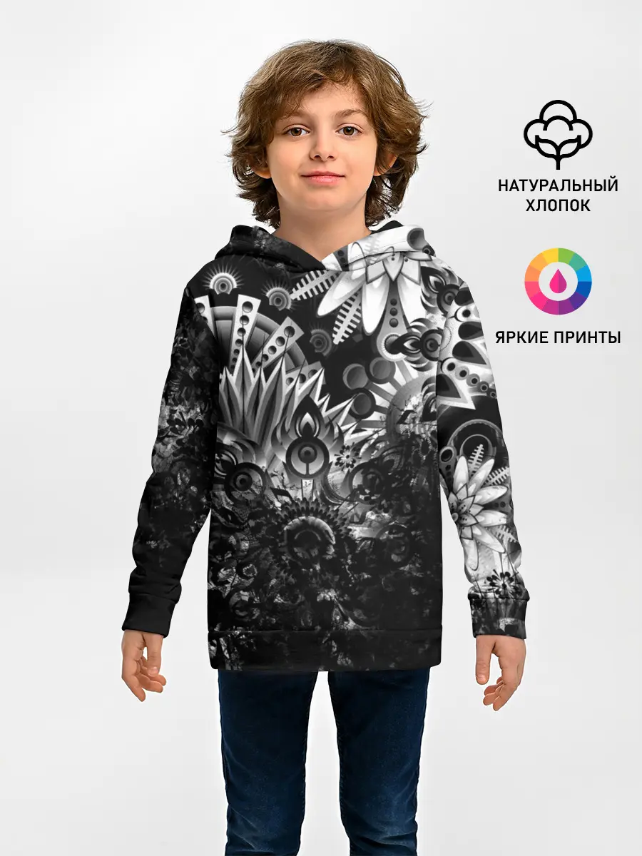 Детское худи / Floral Pattern