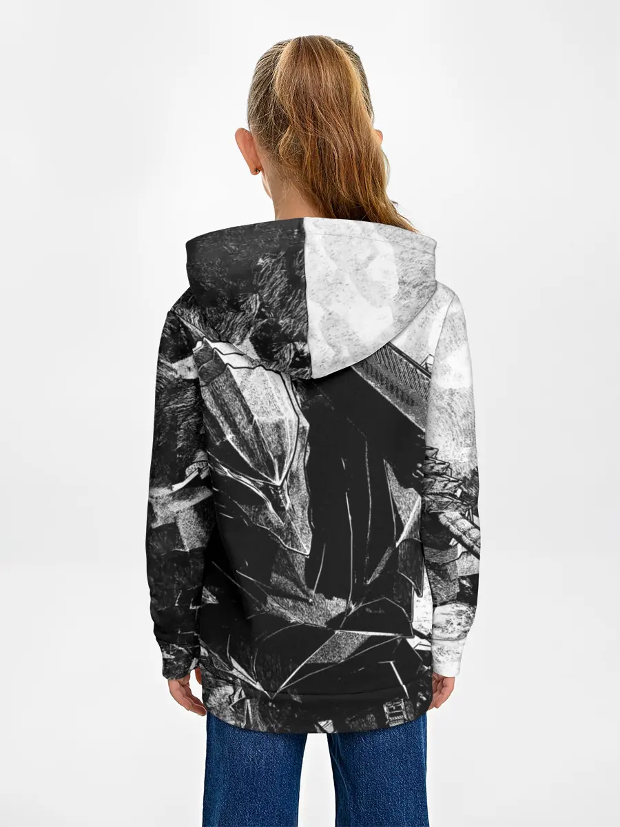 Детское худи / BERSERK Ч/Б | БЕРСЕРК