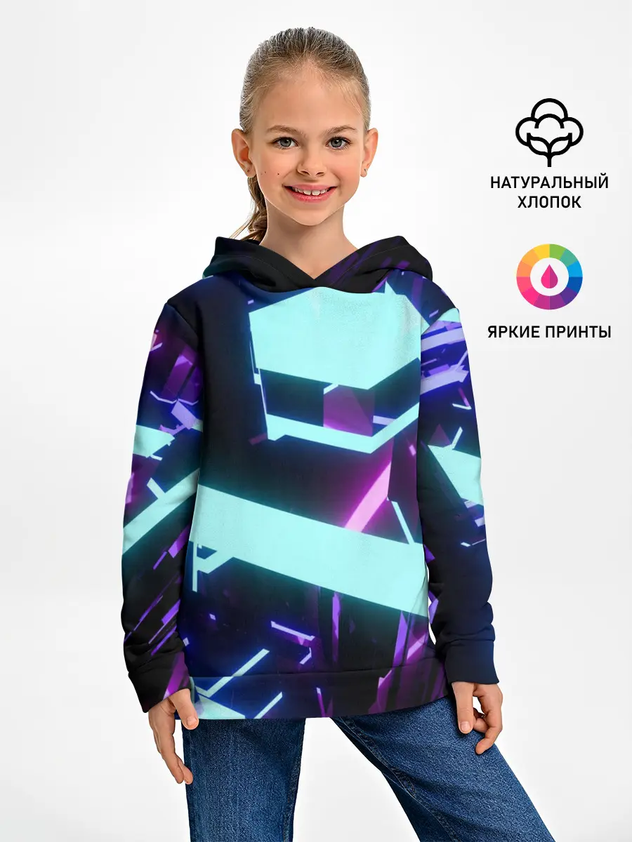 Детское худи / Blue Neons