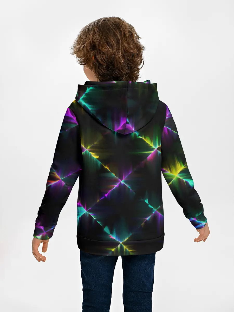 Детское худи / НЕОНОВАЯ ТЕКСТУРА