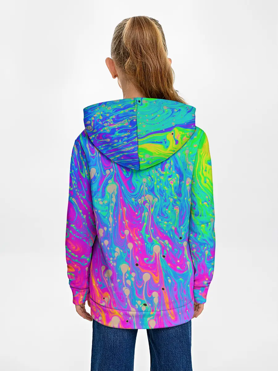 Детское худи / НЕОНОВАЯ ПАЛИТРА