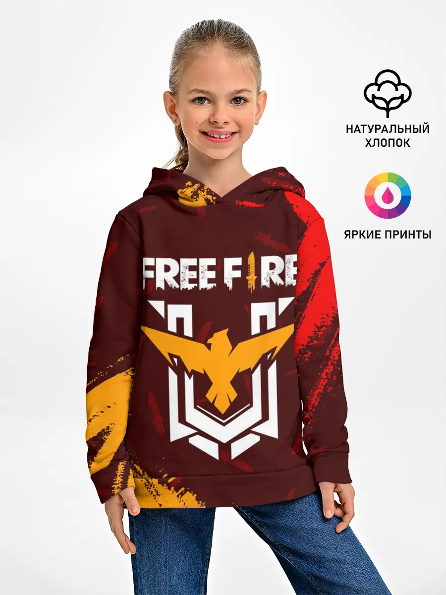 Детское худи / FREE FIRE / ФРИ ФАЕР