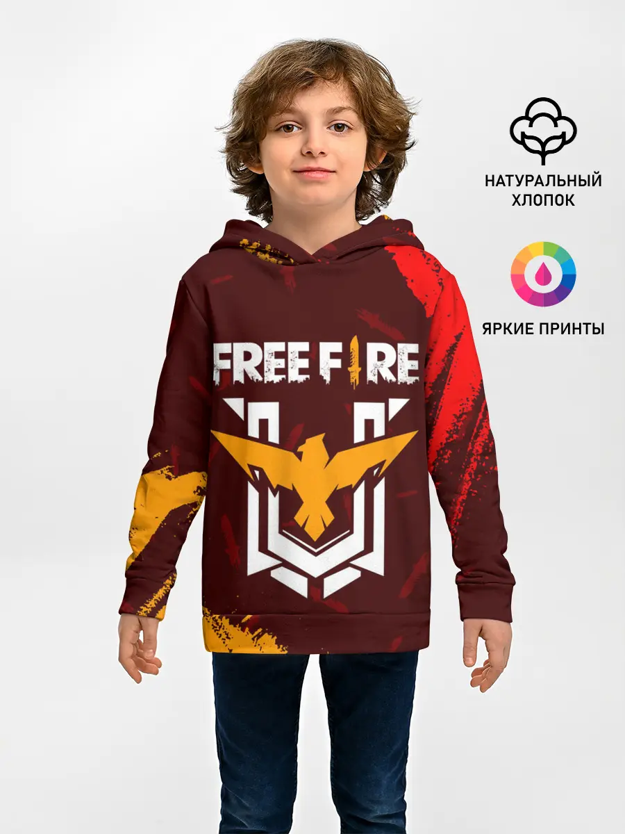Детское худи / FREE FIRE / ФРИ ФАЕР