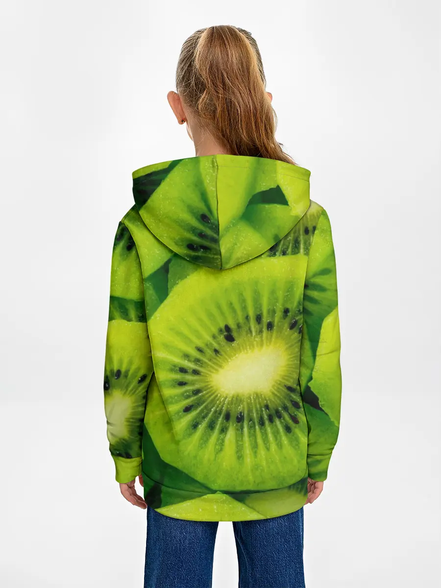 Детское худи / Зеленый киви