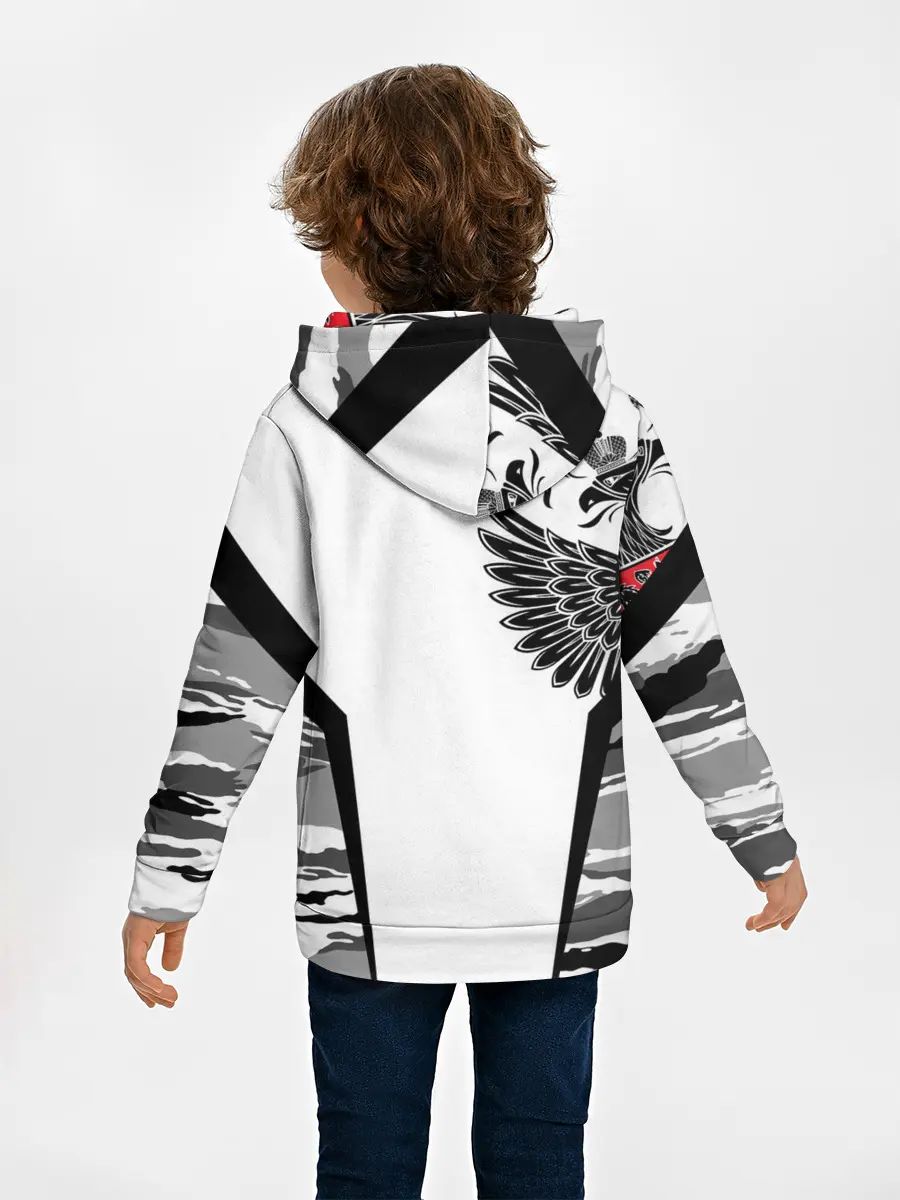 Детское худи / Камуфляж Россия