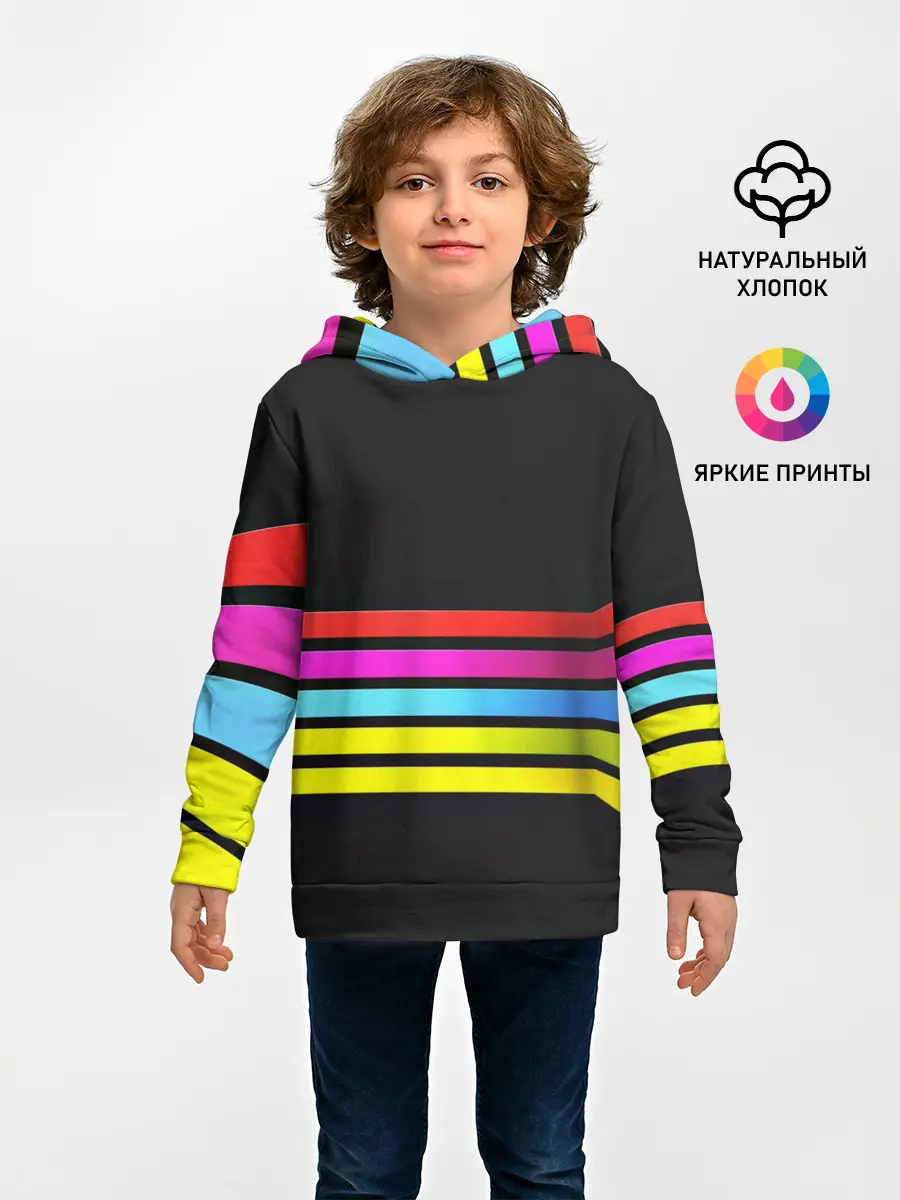 Детское худи / NEON GEOMETRY