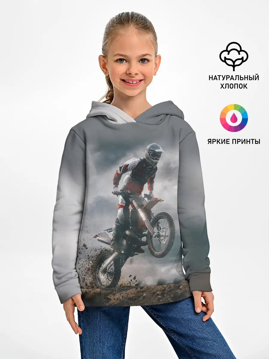 Детское худи / МОТОКРОСС КТМ | MOTOCROSS KTM