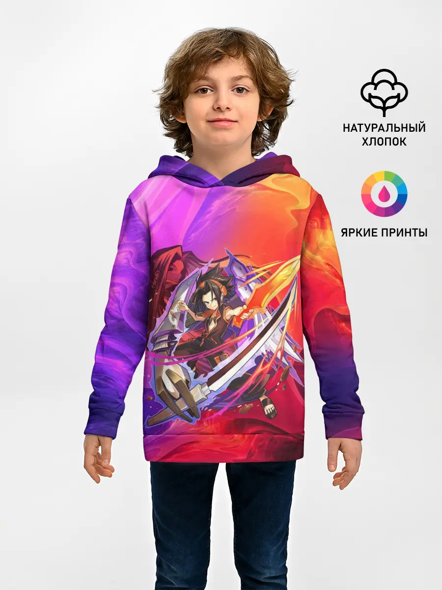 Детское худи / Шаман Кинг | Йо Асакура