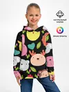 Детское худи / Головы милых животных