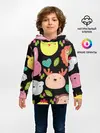 Детское худи / Головы милых животных