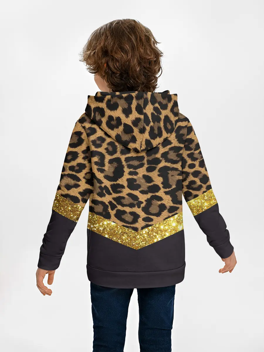Детское худи / Леопардовый принт