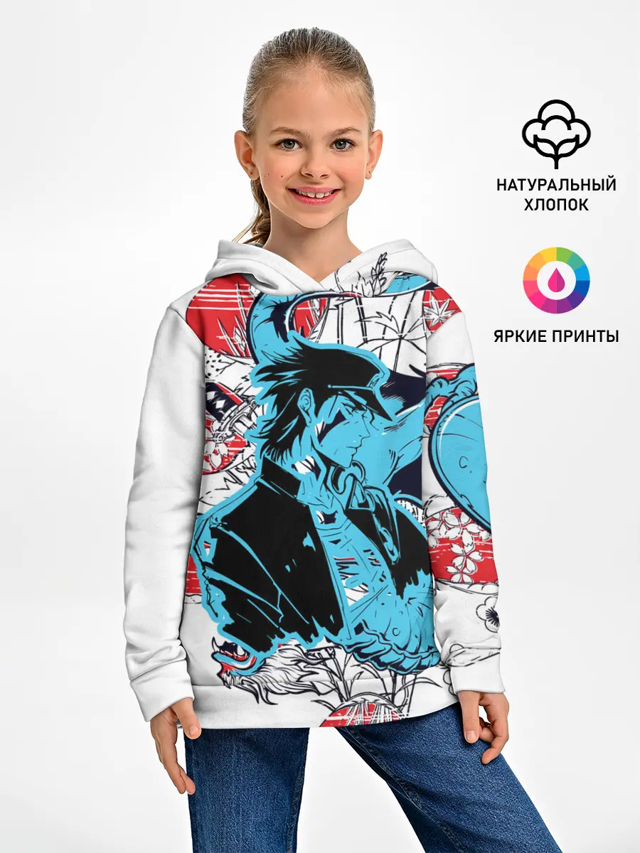 Детское худи / Дзётаро самурайский меч