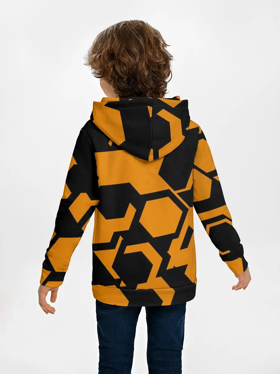 Детское худи / КИБЕРПАНК, жёлтый