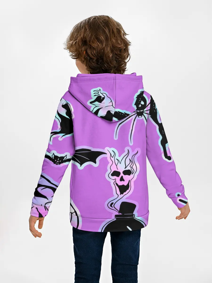 Детское худи / Зелье смерти,паук-Holographica