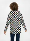 Детское худи / Яркая шахматная доска
