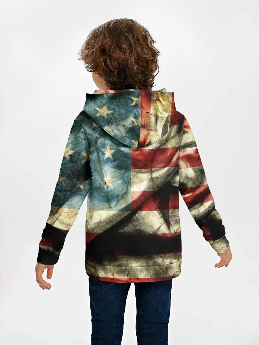 Детское худи / USA 3D