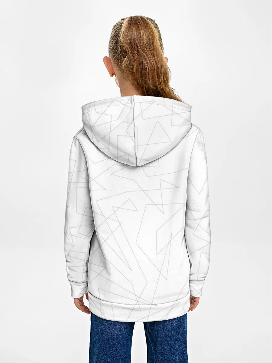 Детское худи / Геометрическое лицо