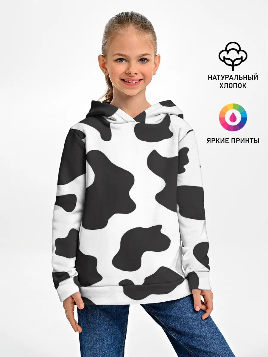 Детское худи / COW PRINT