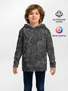 Детское худи / КАМУФЛЯЖ В ЧЕРНУЮ ТОЧКУ