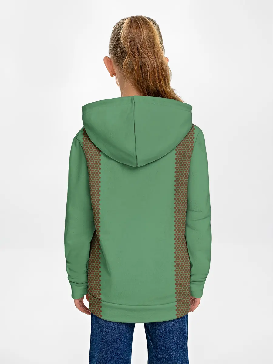 Детское худи / Спички green