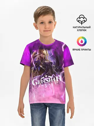Детская базовая футболка / Genshin Impact | Геншин Импакт