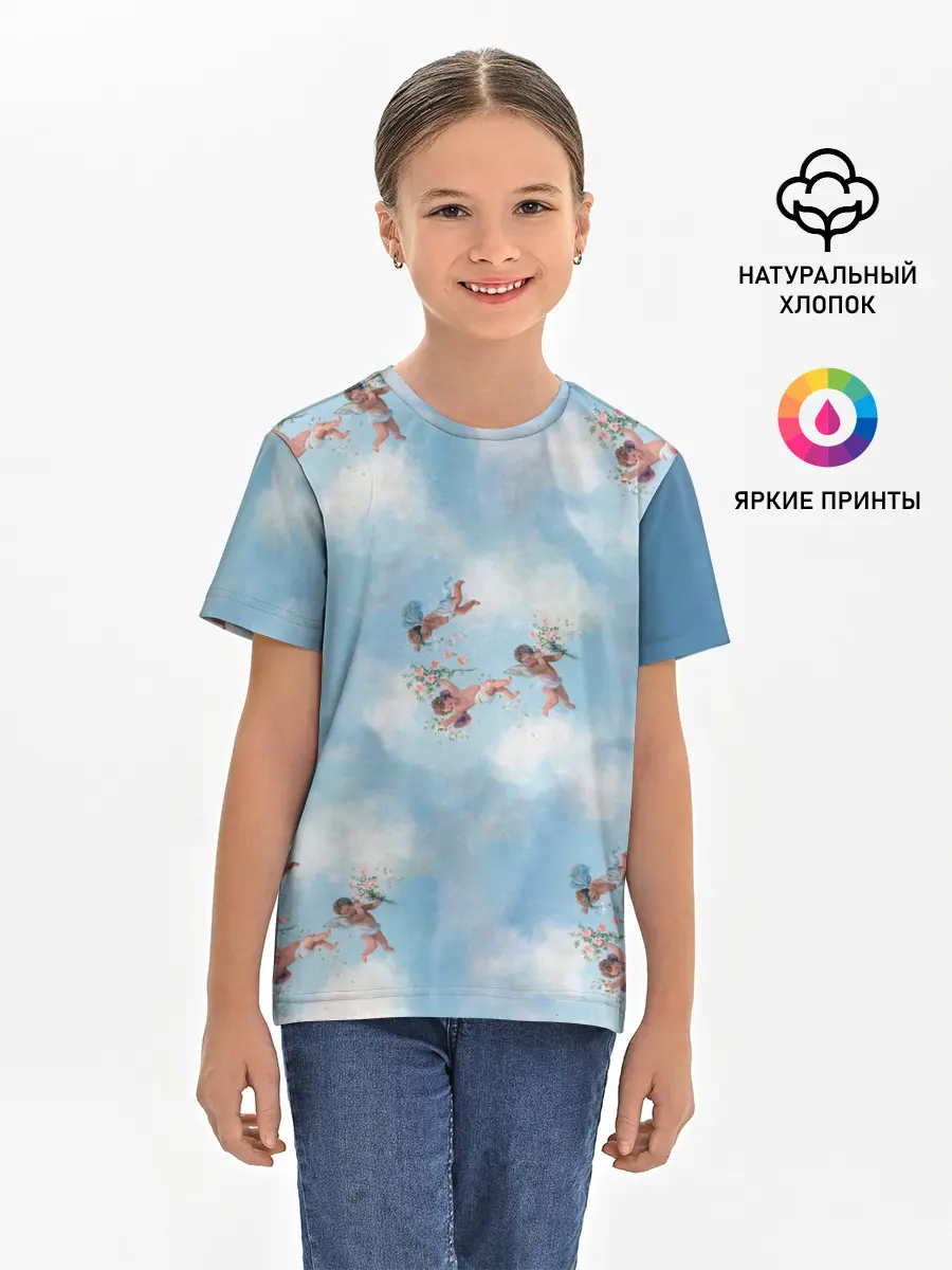 Детская базовая футболка / Renaissance Angels