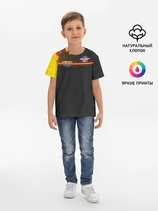 Детская базовая футболка / CYBERPUNK 2077 SAMURAI
