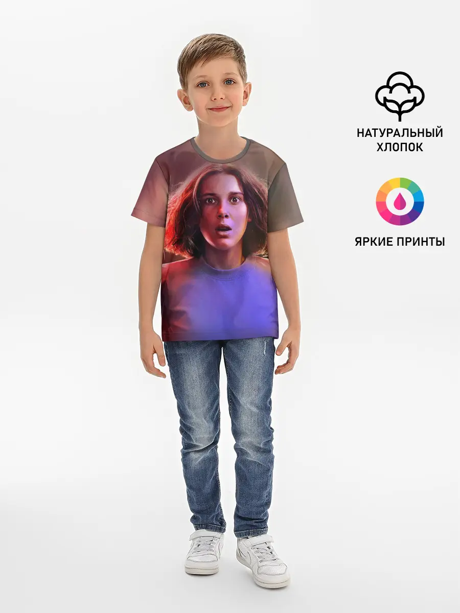Детская базовая футболка / STRANGER THINGS