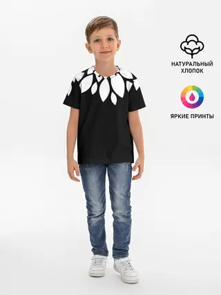Детская базовая футболка / Лепестки