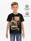 Детская базовая футболка / Cat Wave