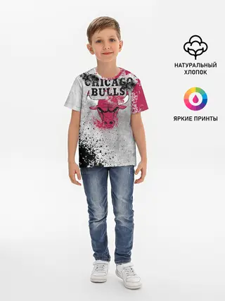 Детская базовая футболка / CHICAGO BULLS [8]