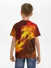 Детская базовая футболка / Огненный Лис