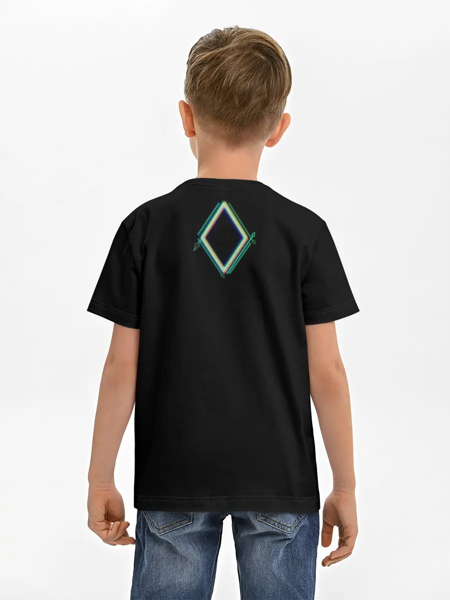 Детская базовая футболка / Magic is science - Пифагор
