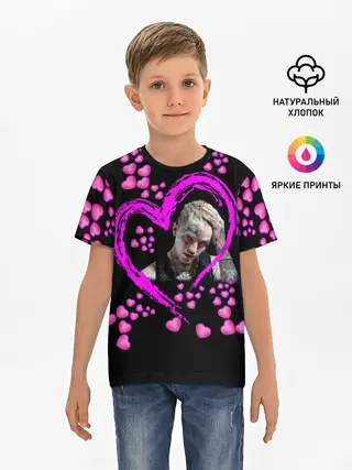 Детская базовая футболка / Lil Peep