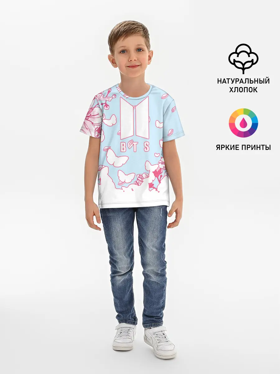 Детская базовая футболка / BTS