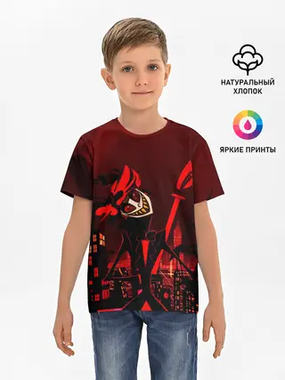 Детская базовая футболка / Отель Хазбин