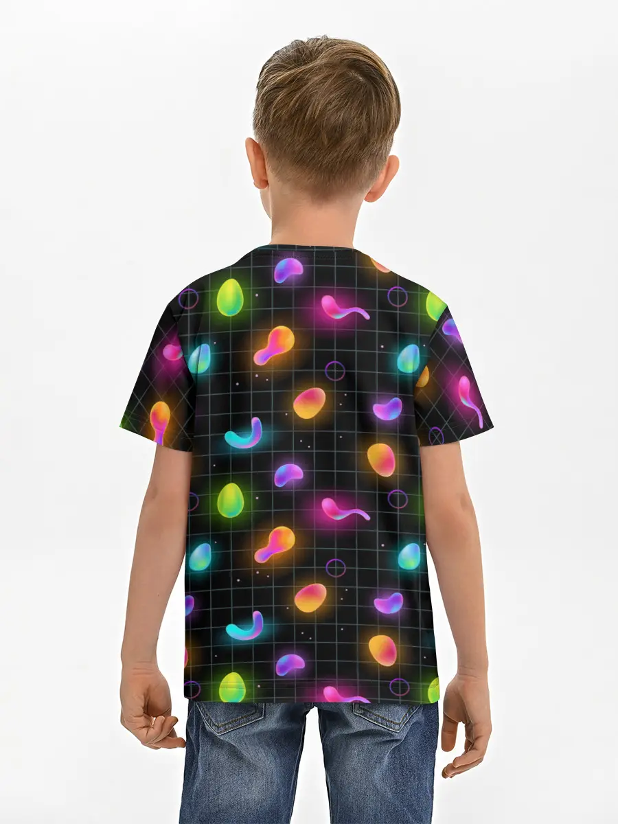 Детская базовая футболка / Ночные фонарики-светлячки
