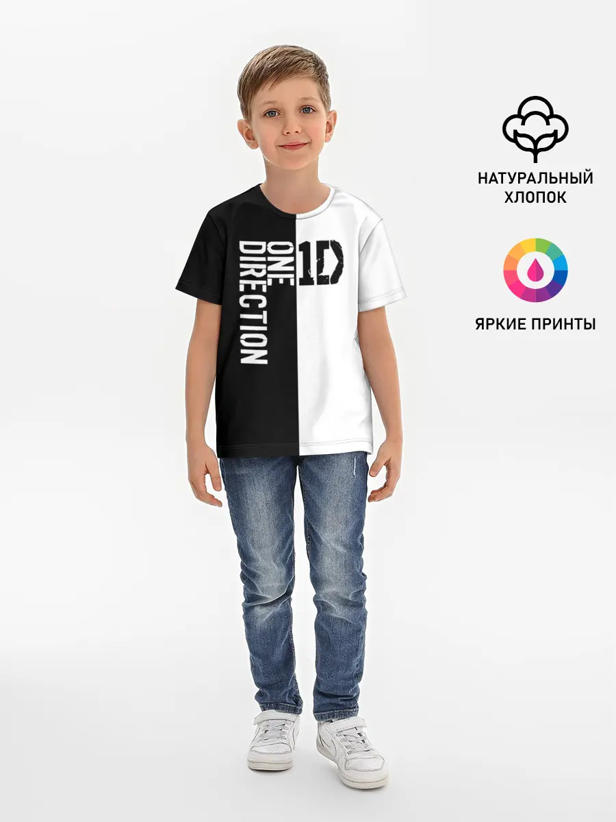 Детская базовая футболка / One direction
