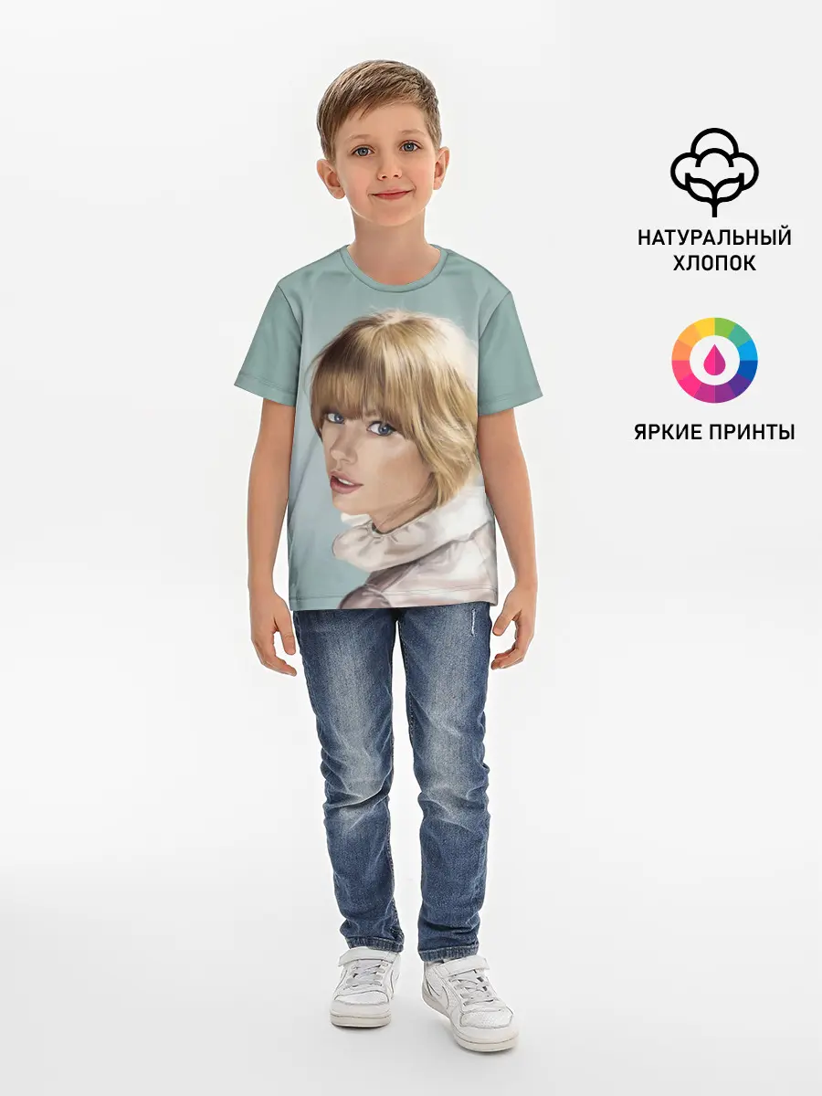 Детская базовая футболка / Обворожительная Тейлор