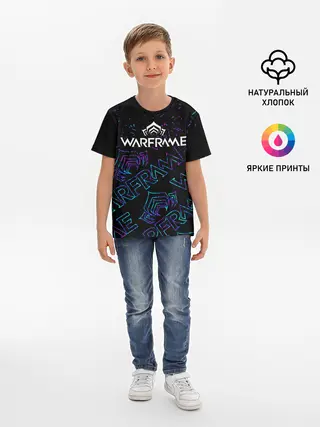Детская базовая футболка / WARFRAME / ВАРФРЕЙМ