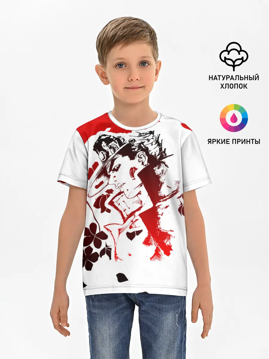 Детская базовая футболка / JoJo Bizarre Adventure