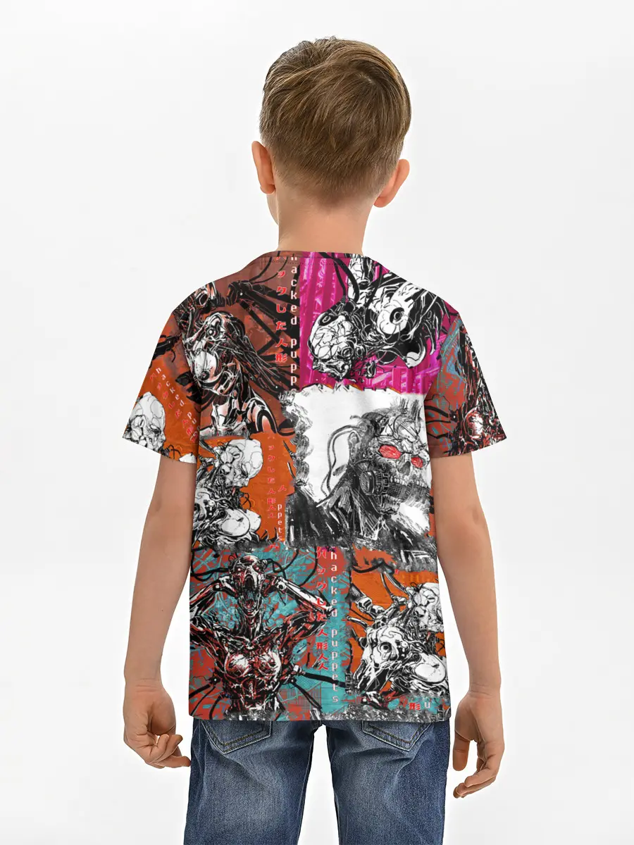 Детская базовая футболка / Cyberpunk 2077