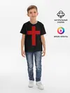 Детская базовая футболка / Красный Крест