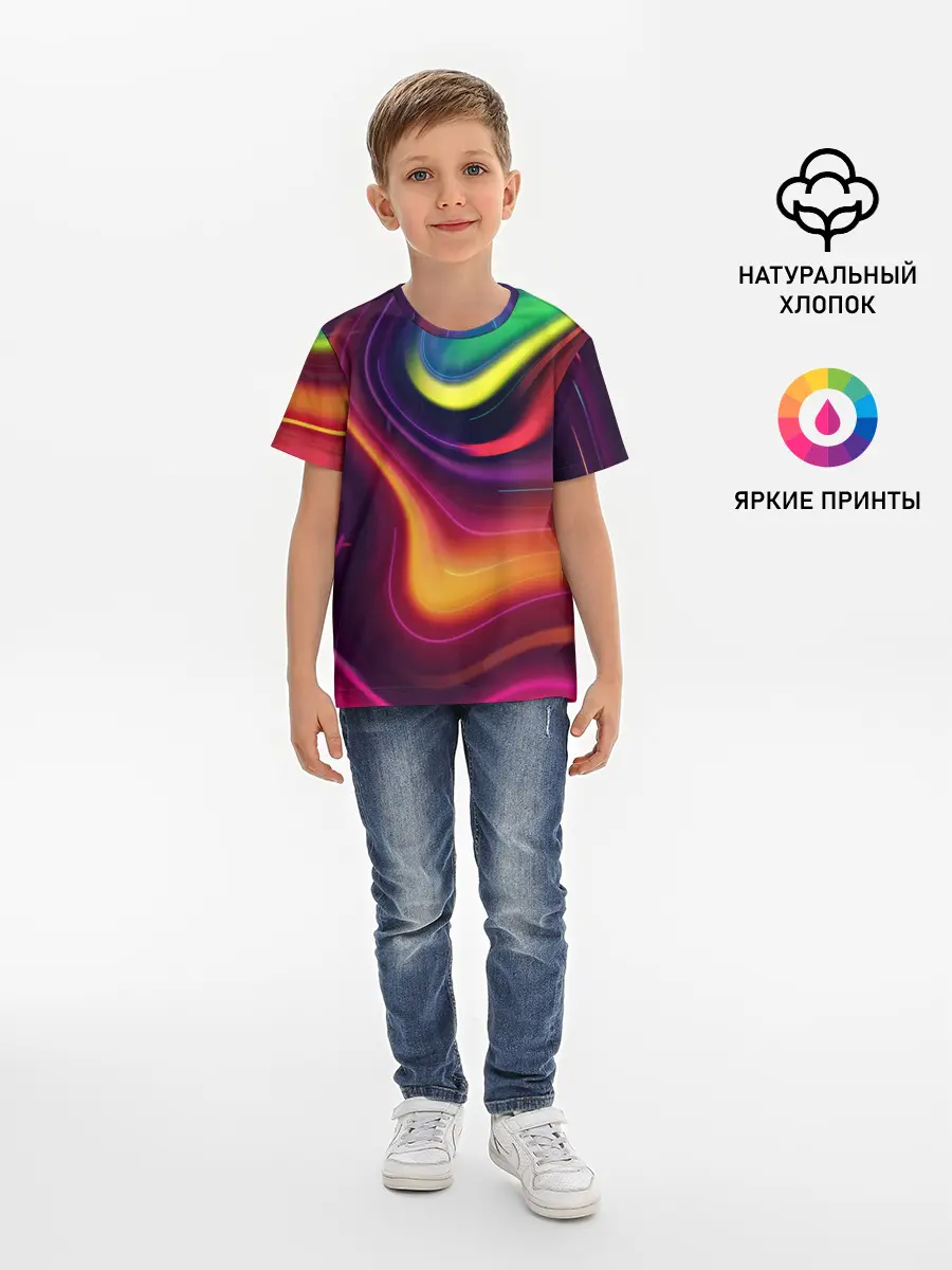 Детская базовая футболка / Acid Club