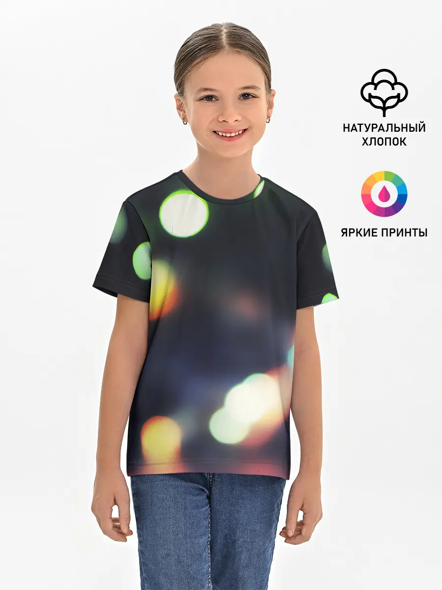 Детская базовая футболка / NIGHT | НОЧЬ