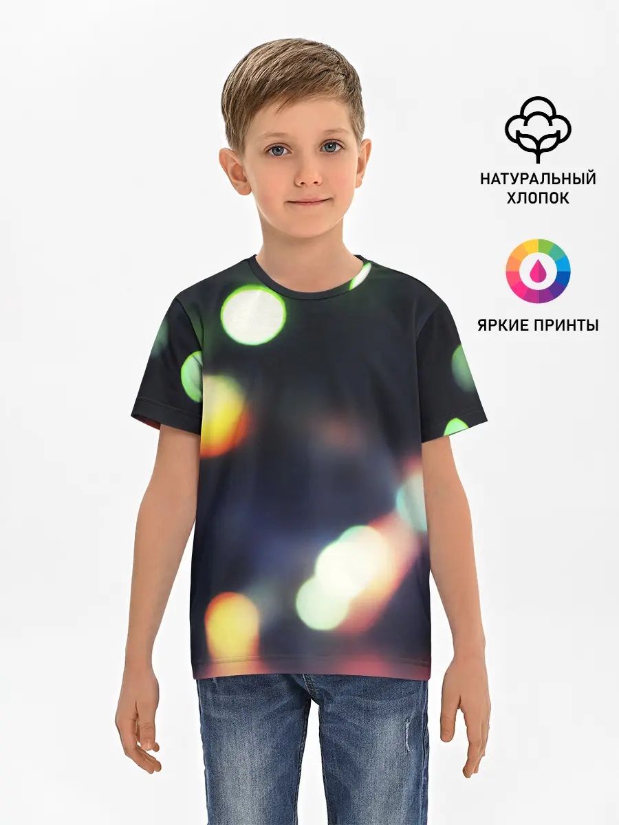 Детская базовая футболка / NIGHT | НОЧЬ